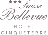 Logo of the Suisse Bellevue Hotel in Monterosso